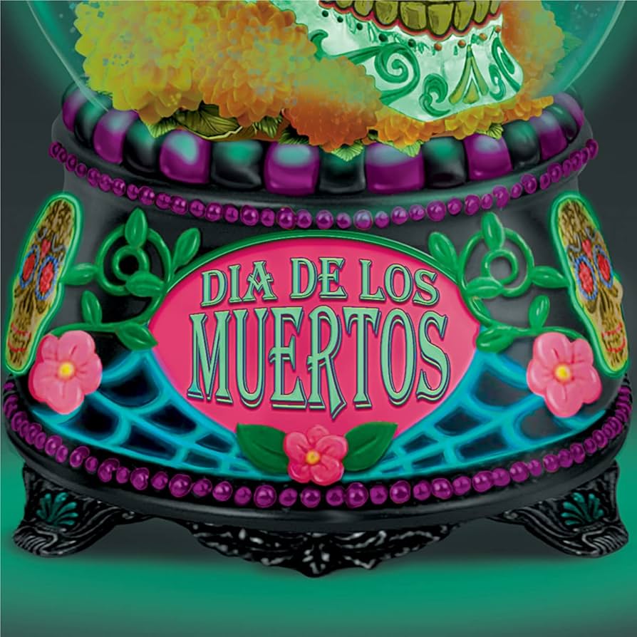 Amazon.com: The Bradford Exchange Glow-in-The-Dark Dia De